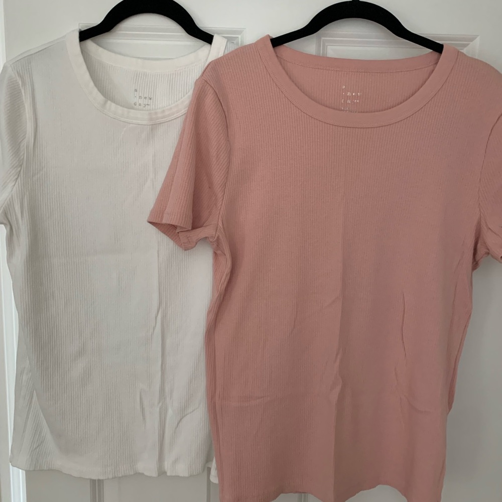 A New Day ribbed t-shirts (Target)